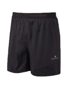 RonHill Mens Tech Revive 5 inch Short All Black